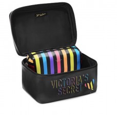 Victoria's Secret Kit Necessaire Para Viagem Rainbow Black